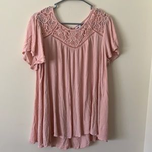 Sonoma Pink Blouse Size 1XL